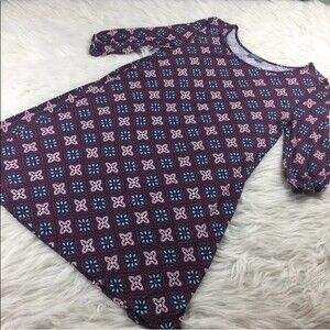 Market & Spruce Womens Tunic Top LS (BG)